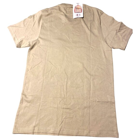 Levis Mens Small Beige Graphic T-Shirt Featuring Desert Mountain & Cactus Artwor - Picture 4 of 4